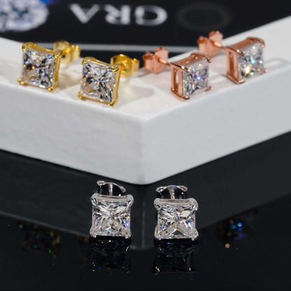 GRA Certified Diamond Earrings