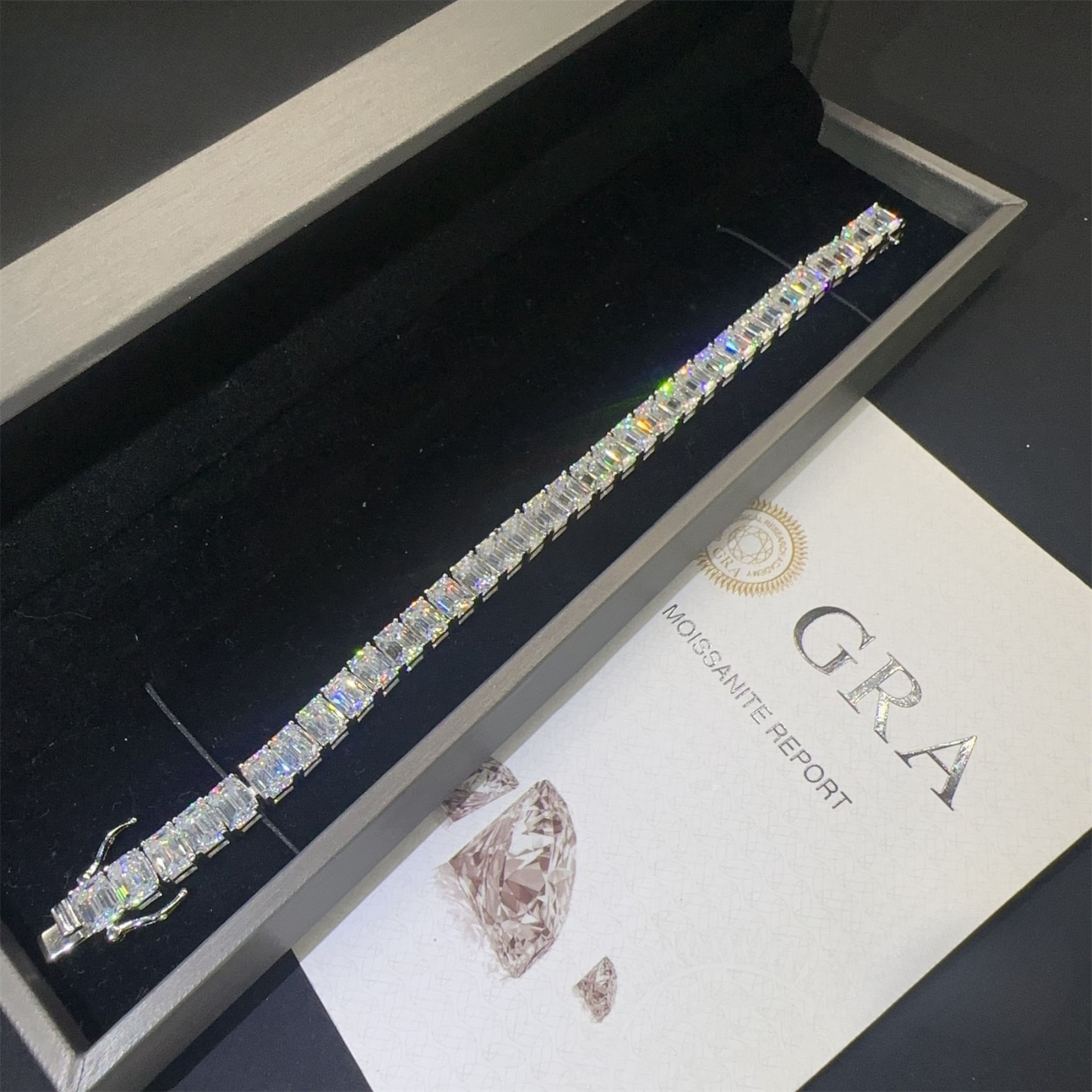 Emerald Tennis Bracelet