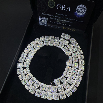 Luxury Diamond-Test Silver Set