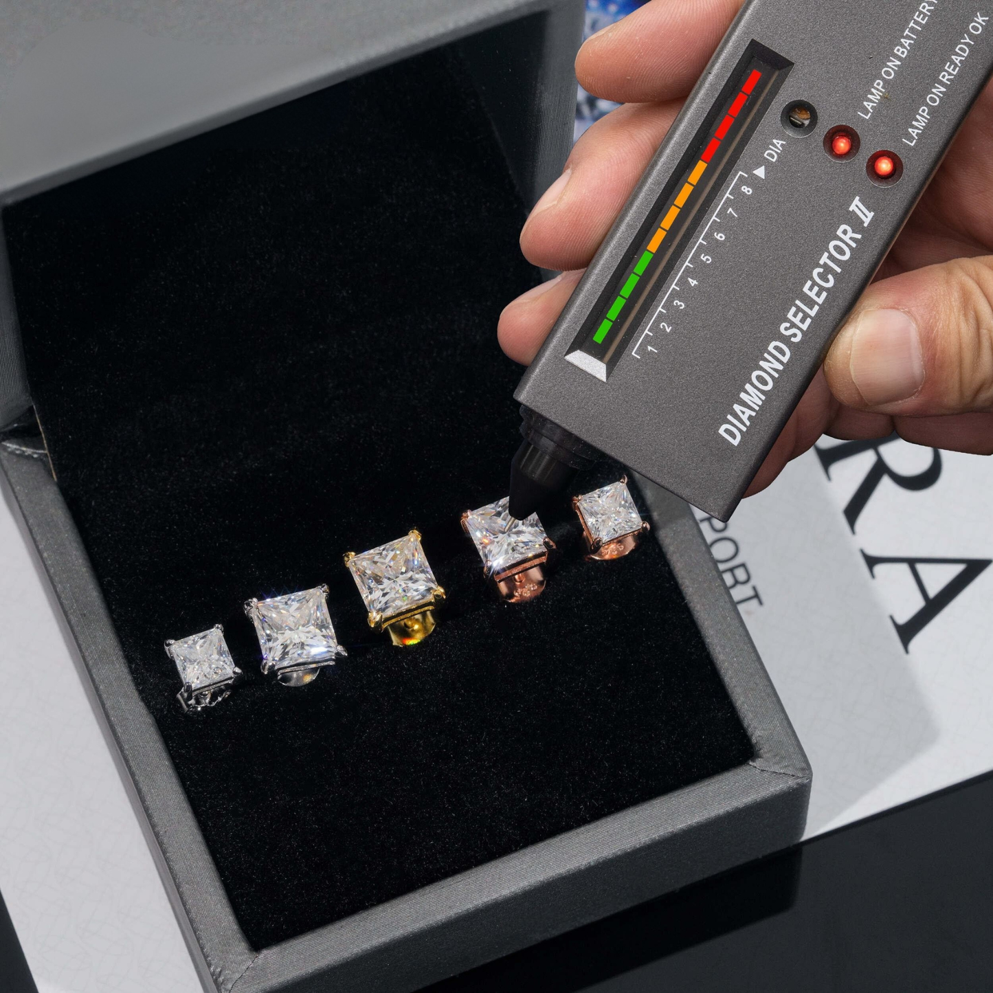 GRA Certified Diamond Earrings