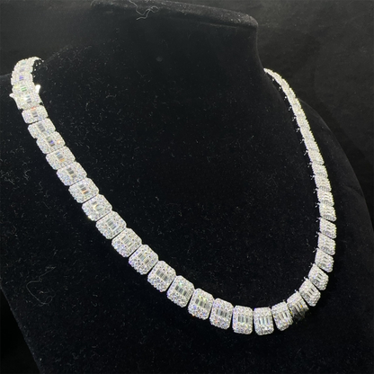 Luxury Diamond-Test Silver Set