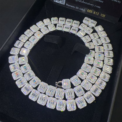 Luxury Diamond-Test Silver Set