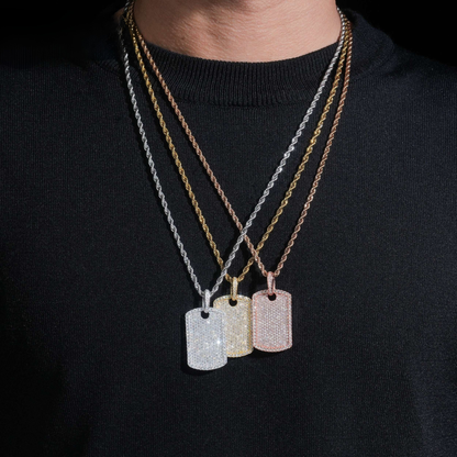 GRA Certified Silver Pendant