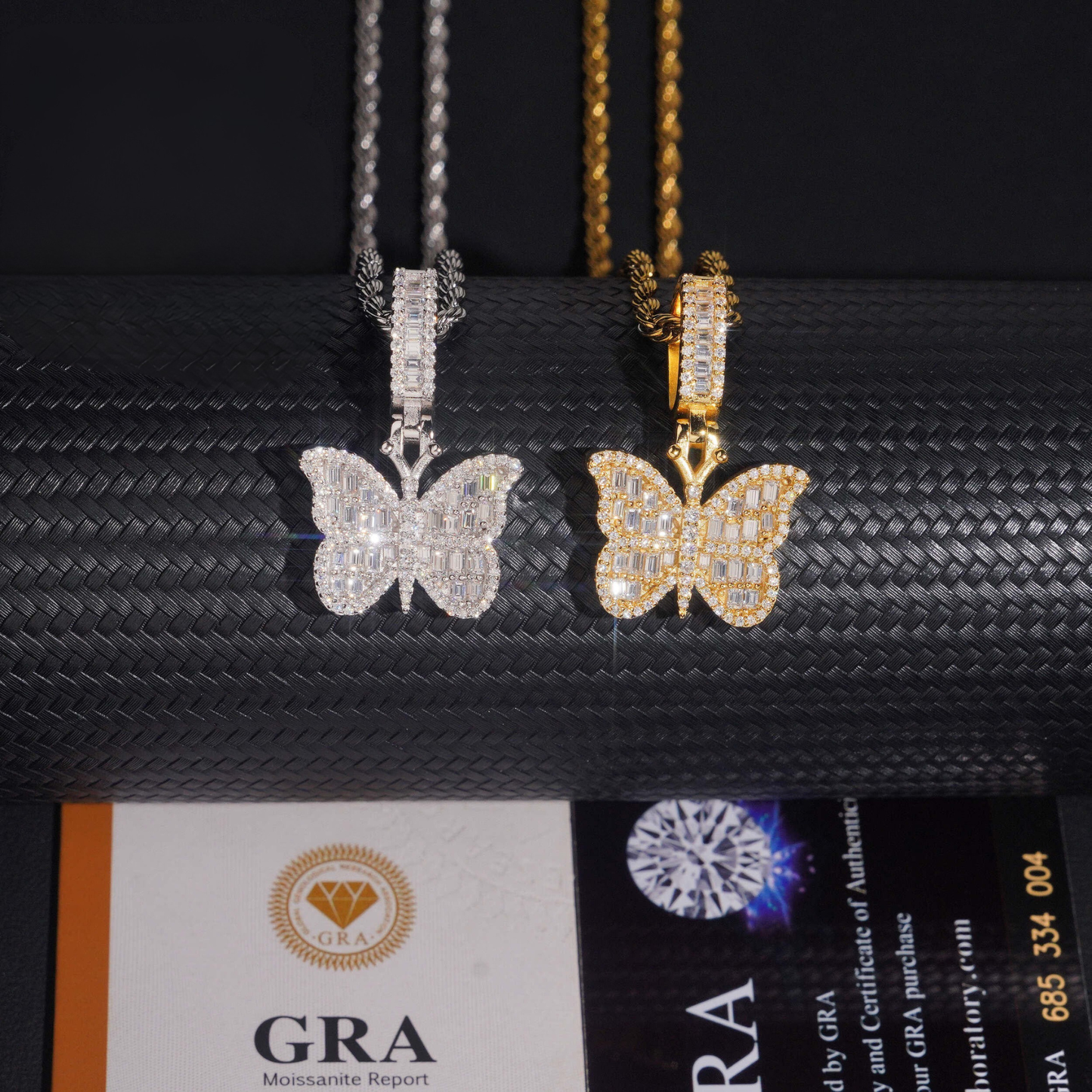 Silver Butterfly Pendant