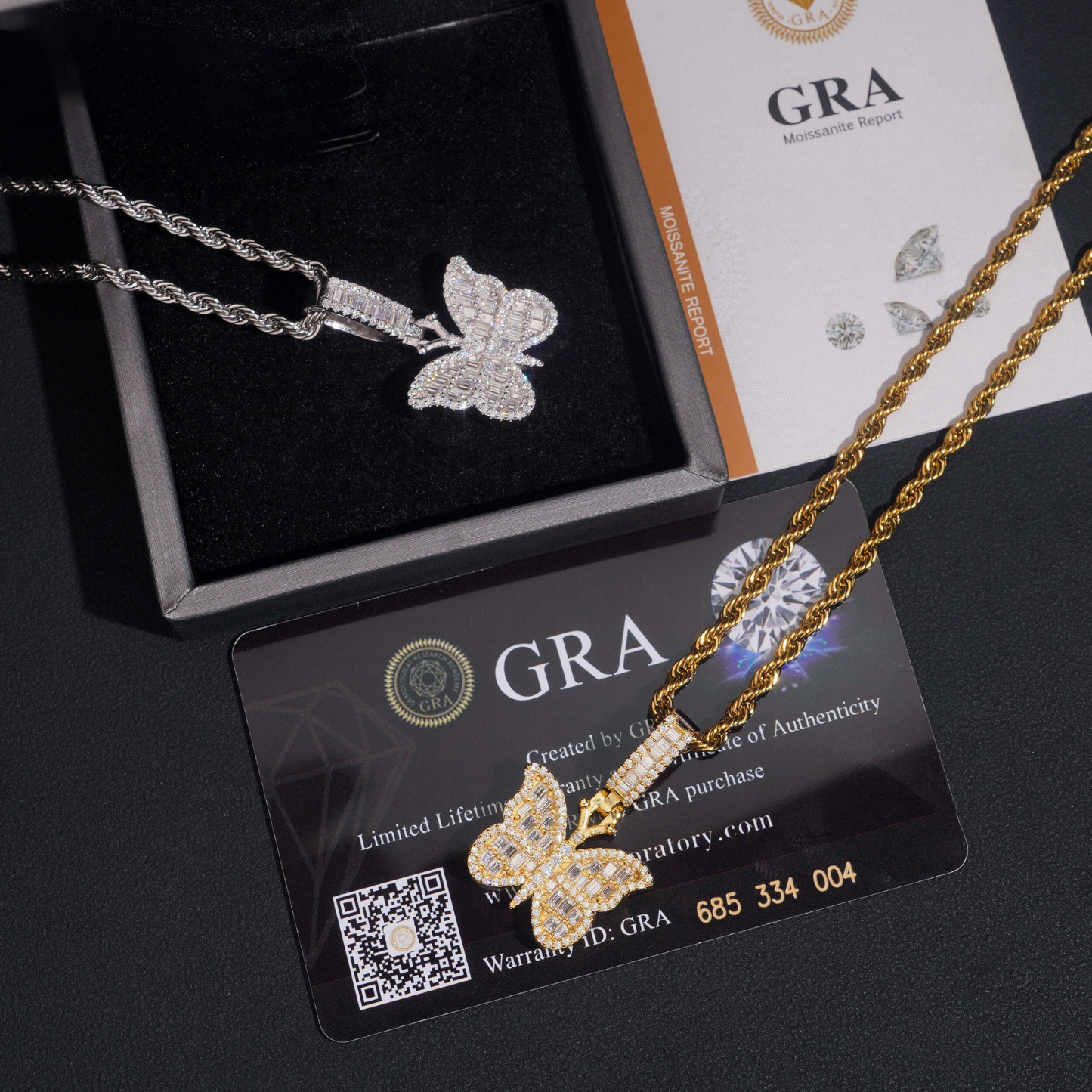 Silver Butterfly Pendant