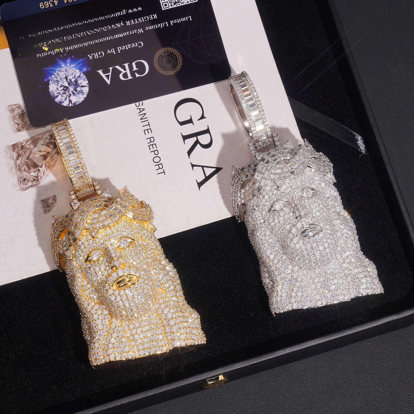 Sterling Jesus Pendant