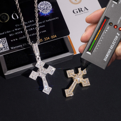 Luxury Plated Cross Pendant
