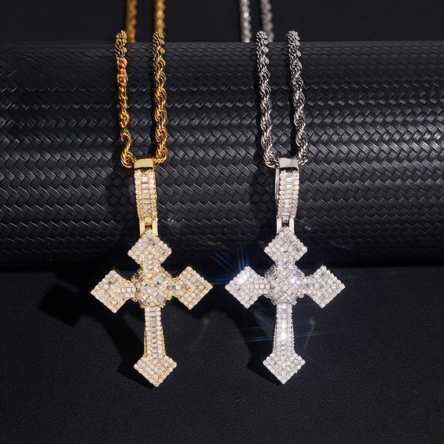Luxury Plated Cross Pendant